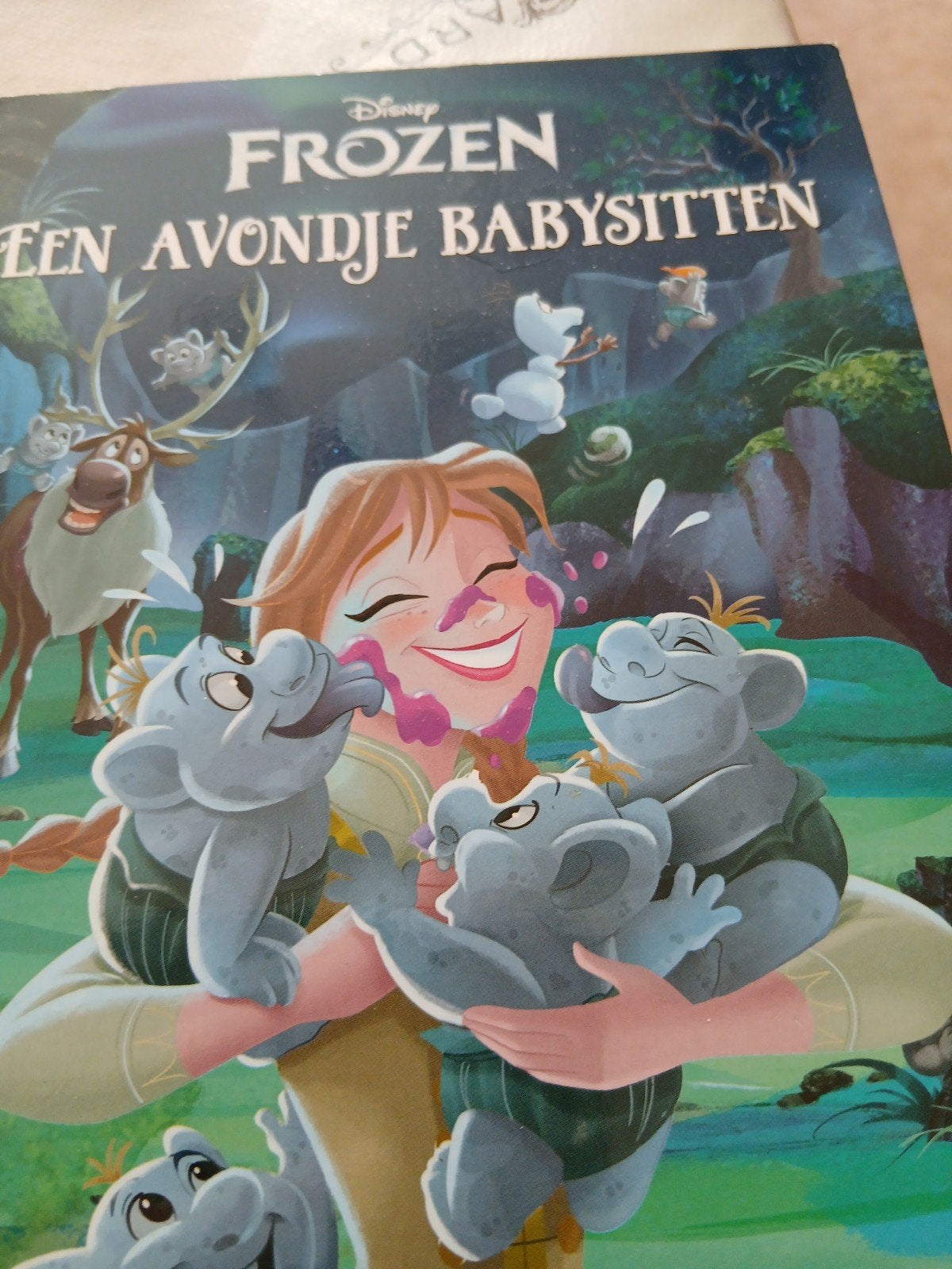 frozen 3 boekjes, Ophalen