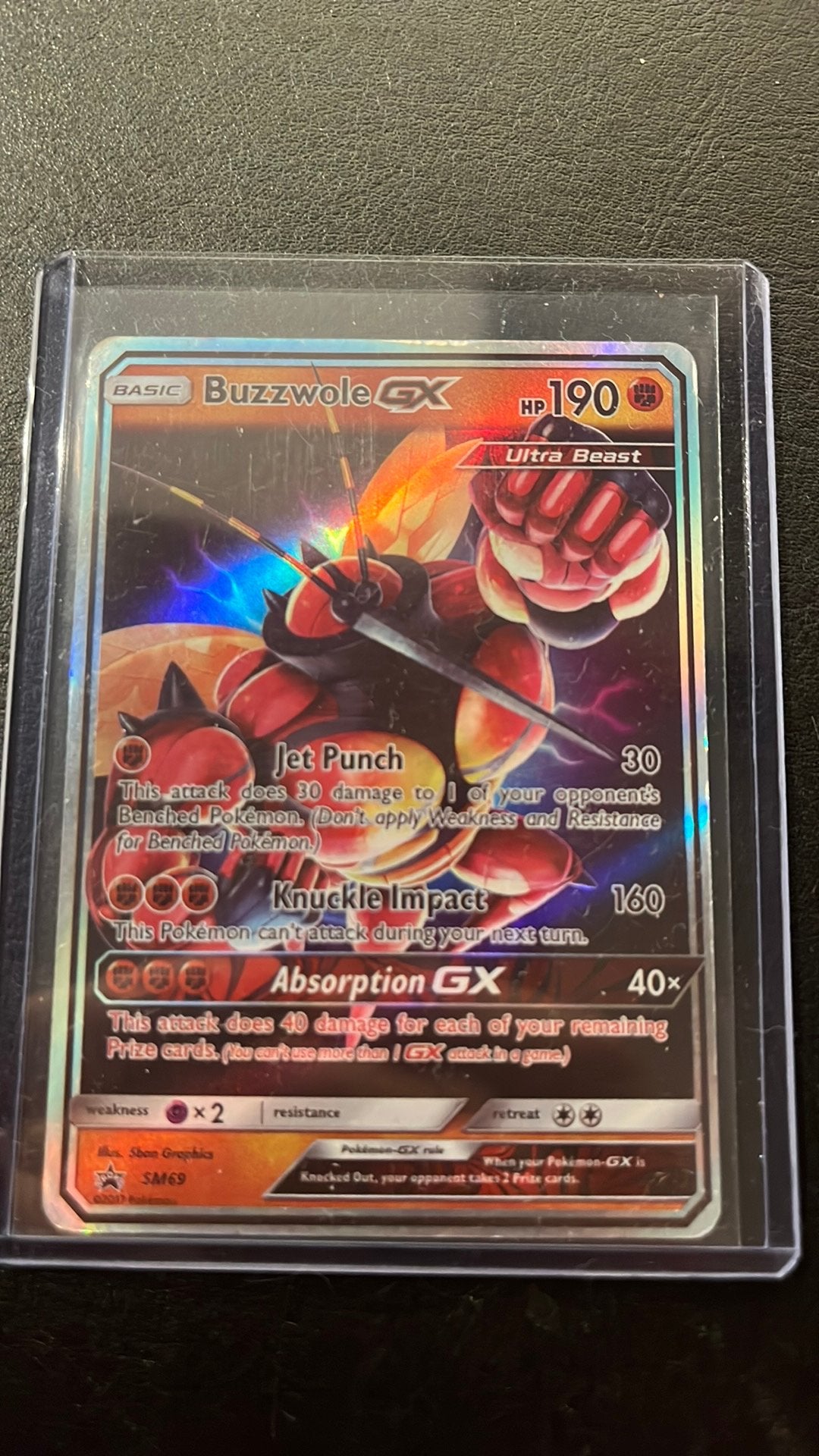 Buzzwole GX SM69 PROMO, Ophalen of Verzenden, Zo goed als nieuw