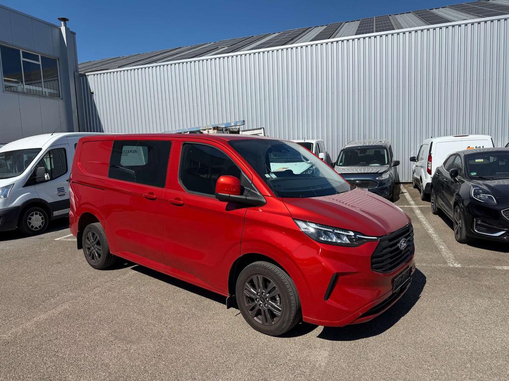 Ford Transit Custom 320S Limited bestelwagen 2.0 Ecoblue 170, Rouge, Achat, 3 places, Autre carrosserie