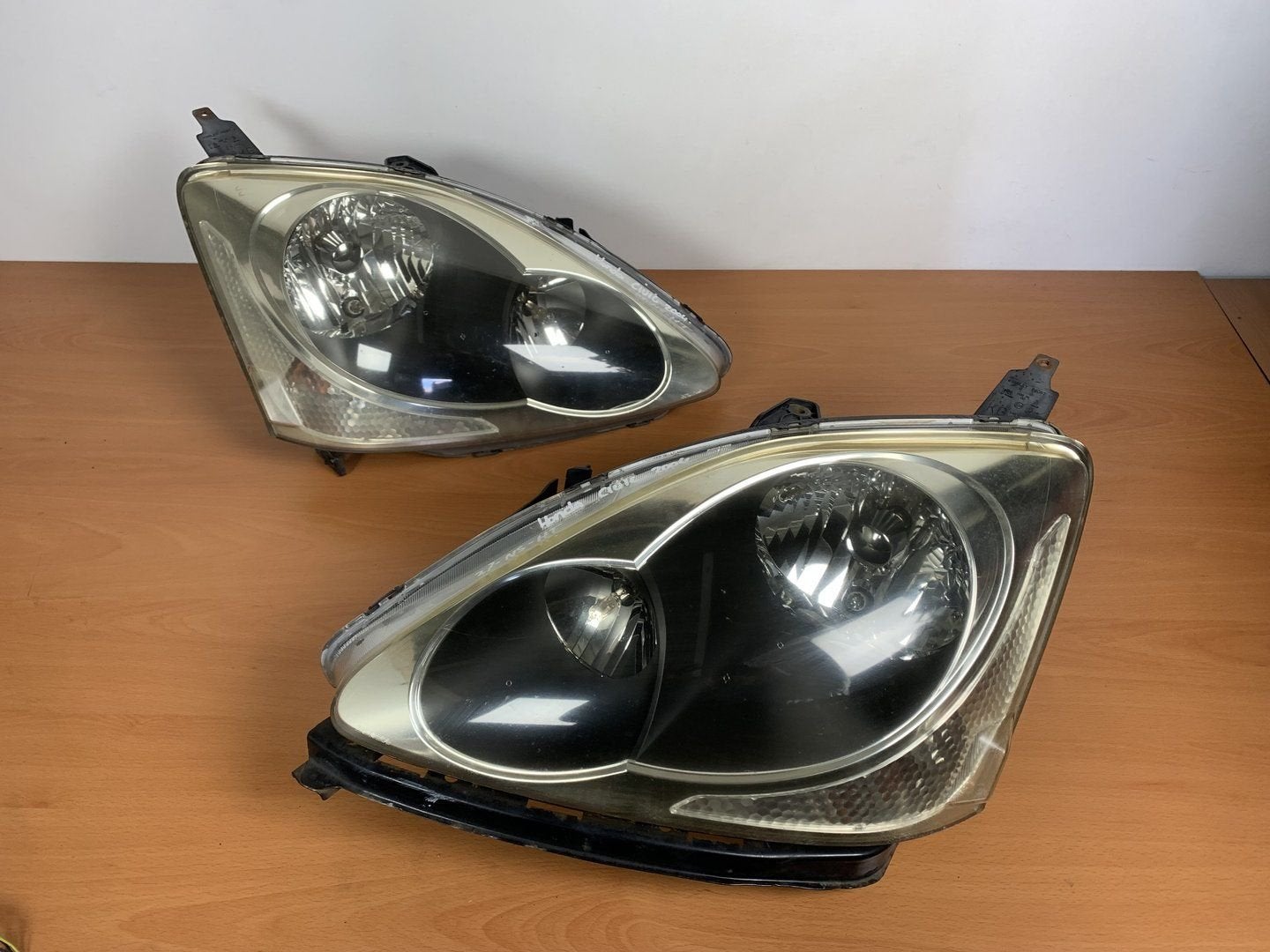 koplamp set honda civic EP 2000 tot 2005 orgineel zwart binn, Auto-onderdelen, Honda, Gebruikt, -, -