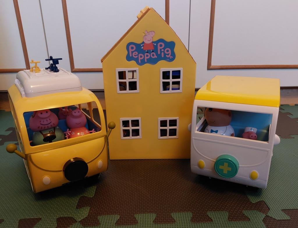 Peppa pig speelgoed, Ophalen of Verzenden, Gebruikt, Jongen of Meisje