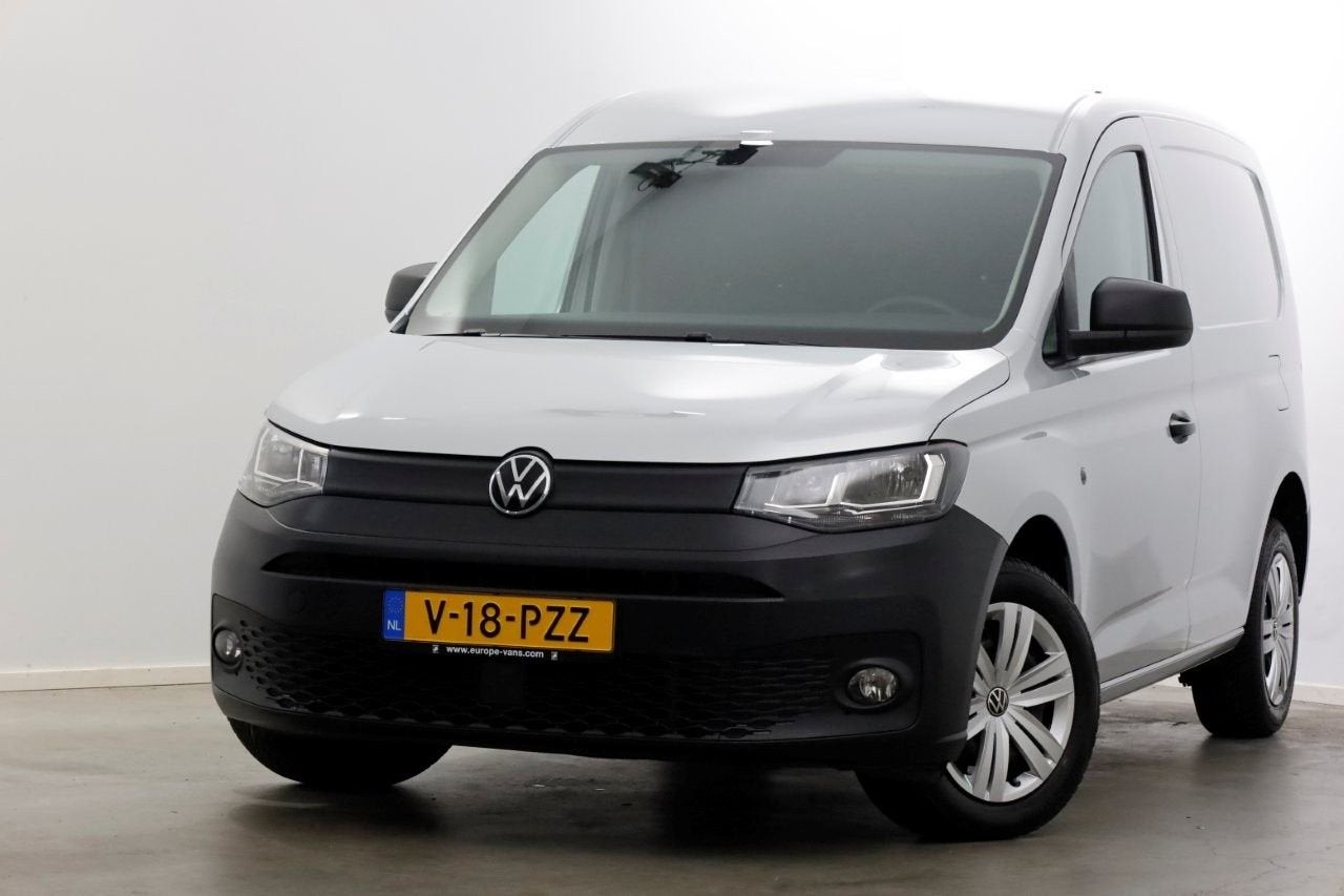 Volkswagen Caddy Cargo 2.0 TDI Airco 01-2022, Autos, Camionnettes & Utilitaires, Argent ou Gris, Achat, 129 g/km, Entreprise