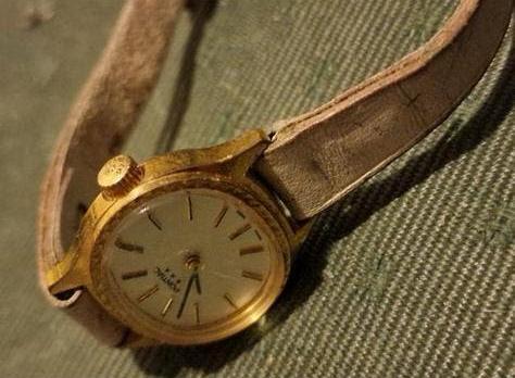 Oude pontiac horloge, Polshorloge, Goud, Ophalen, Overige merken