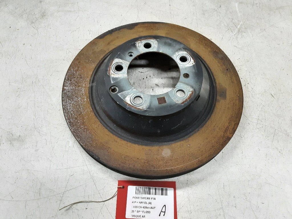 REMSCHIJF ACHTER Porsche Taycan (Y1A) (01-2019/12-2023), Auto-onderdelen, Gebruikt, Rue de l'Espoir 34 34
4030  GRIVEGNÉE, BE