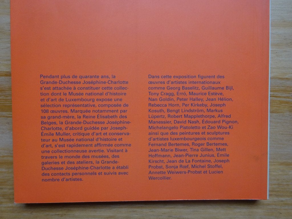 MNHA Le musée de Luxembourg, collection 2003, Ophalen of Verzenden, Zo goed als nieuw, Schilder- en Tekenkunst