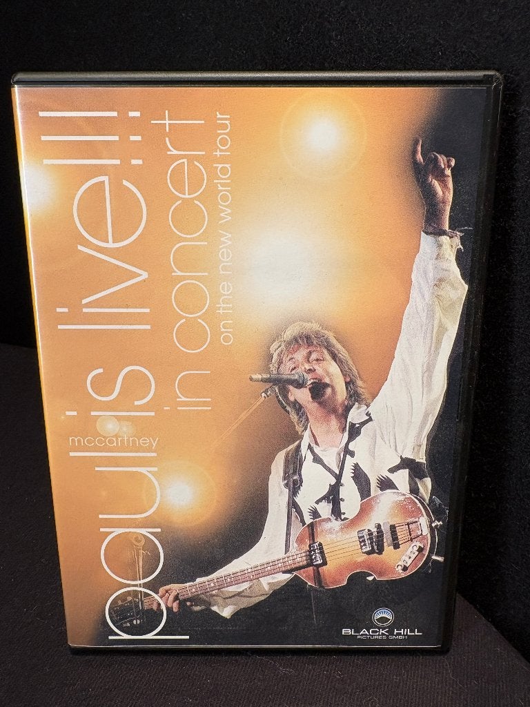 PAUL MCCARTNEY Concert DVD, Eerste persing, Alle leeftijden, Ophalen of Verzenden, Zo goed als nieuw