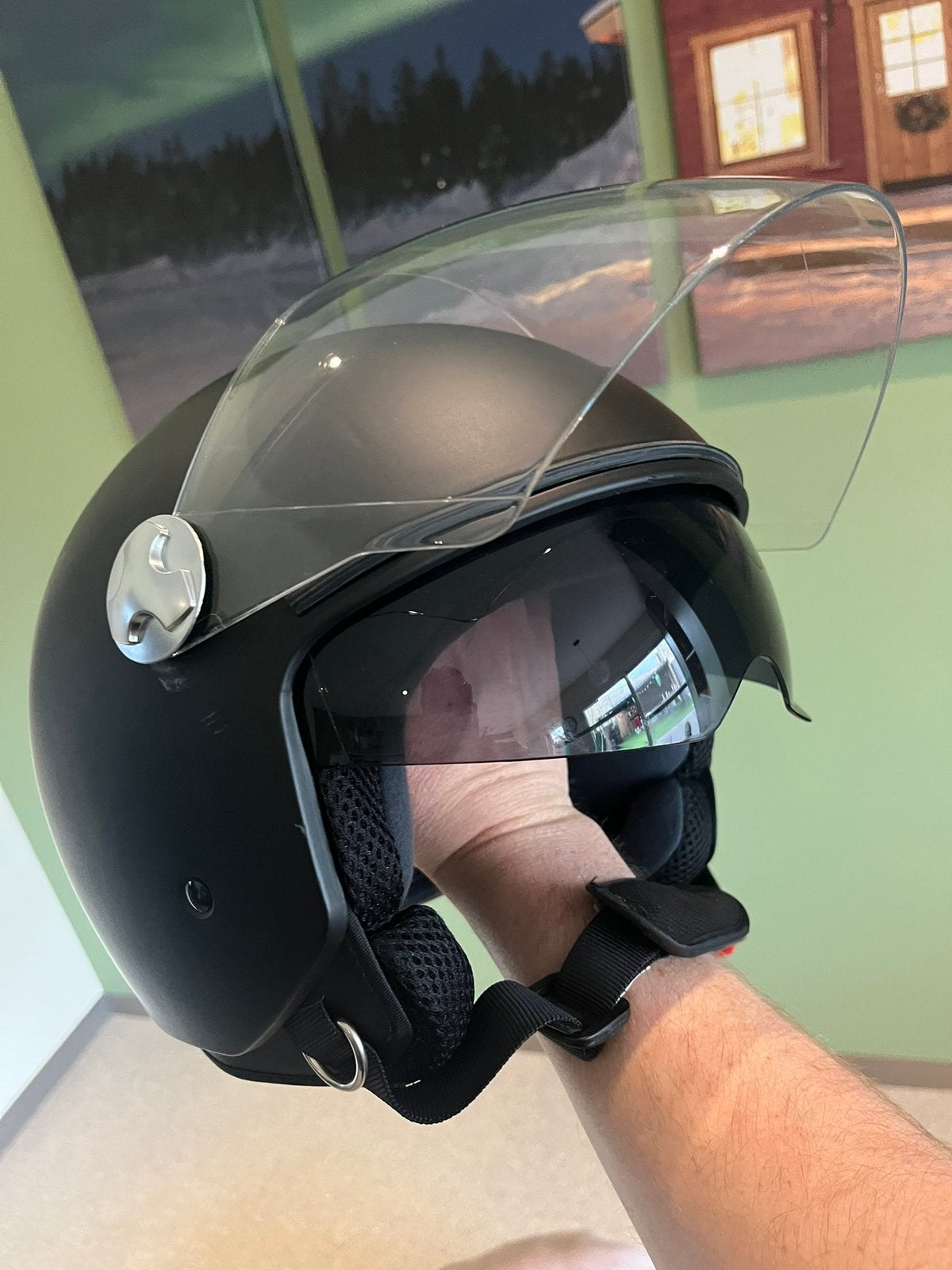 Casque de cyclomoteur VINZ NEW taille L, Enlèvement, Neuf, Large