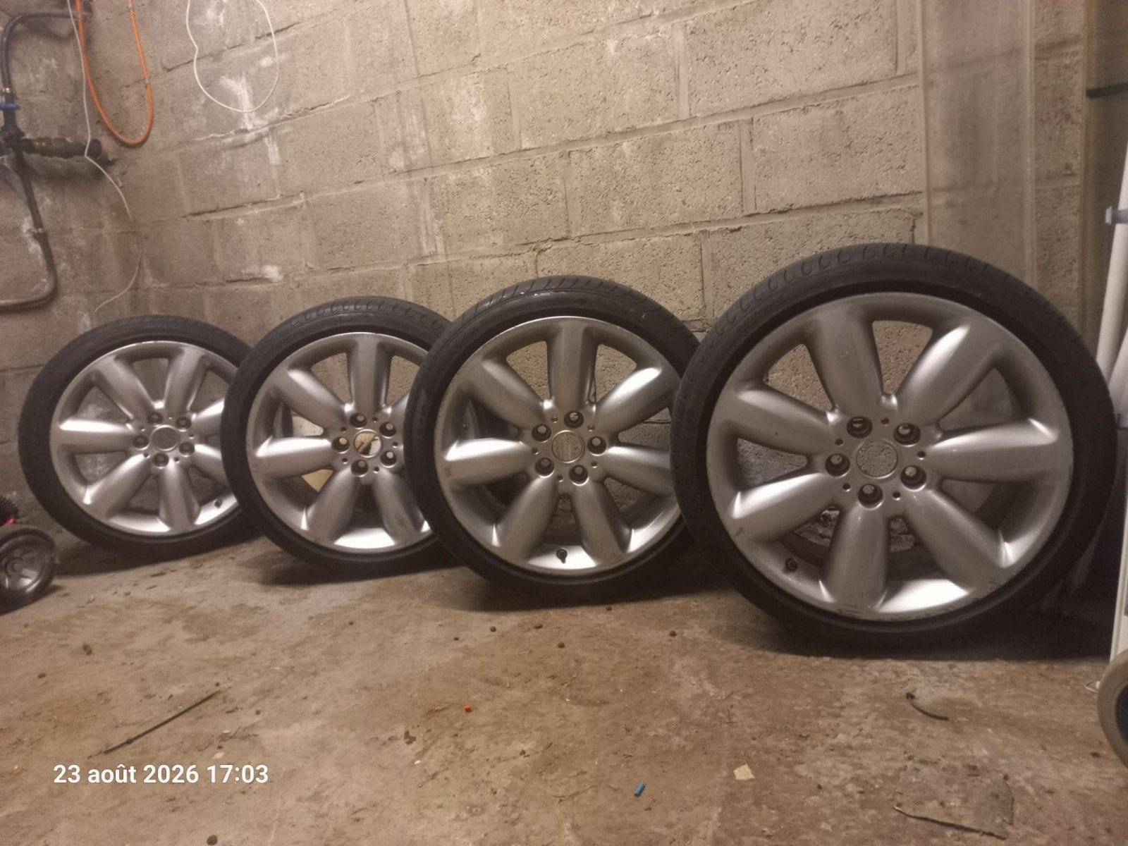 JANTES MINI COOPER CLUBMAN S  2.0, Autos : Pièces & Accessoires, Pneus et Jantes, 4 Saisons, Véhicule de tourisme, 18 pouces