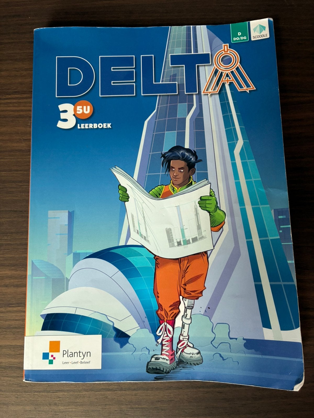 Delta 3 Leerboek - Doorstroomfinaliteit 5u, Ophalen of Verzenden, Nederlands, Ylke Van Dun Greet Hex