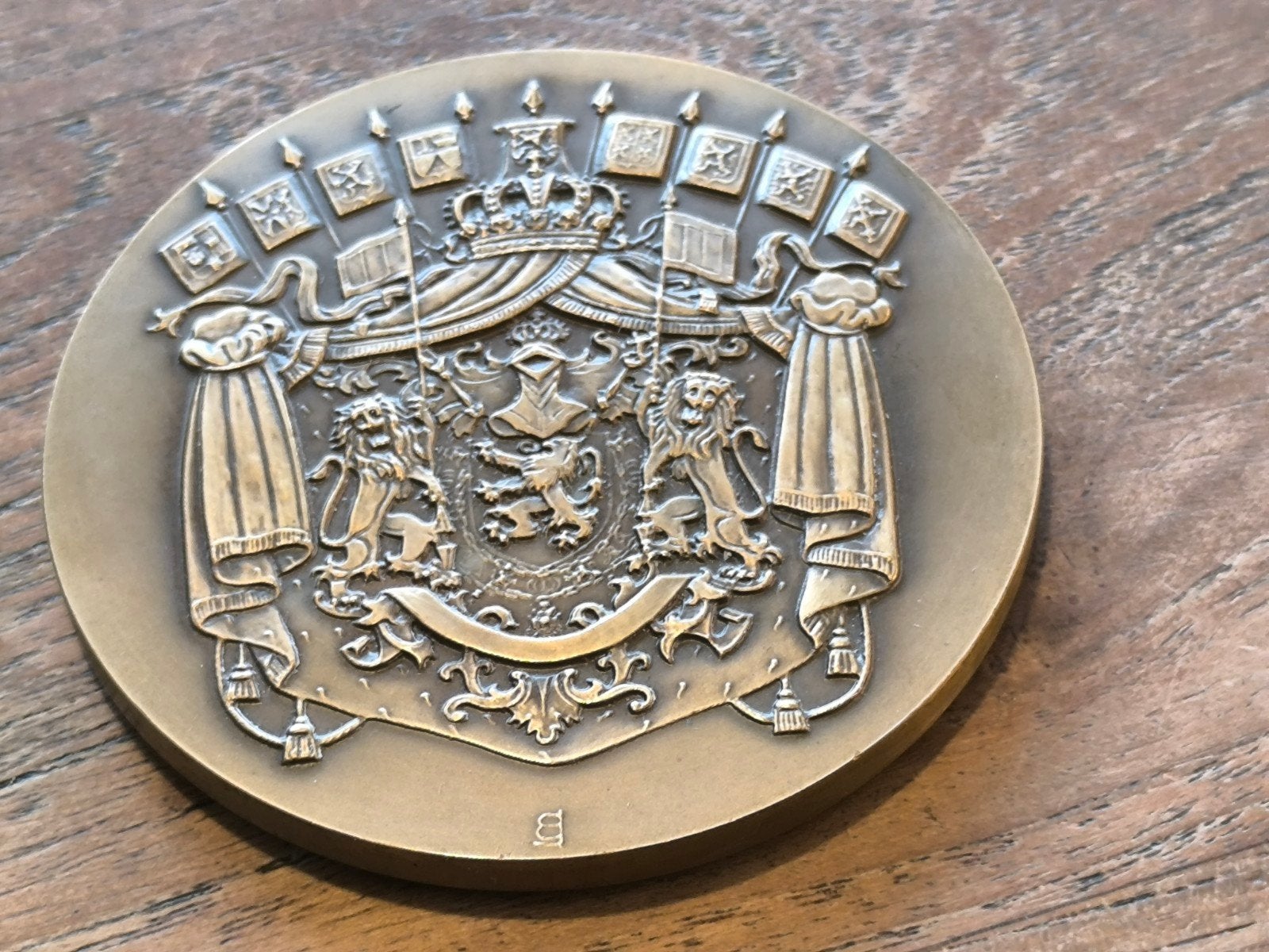 Bronzen erepenning/medaille, Ophalen of Verzenden