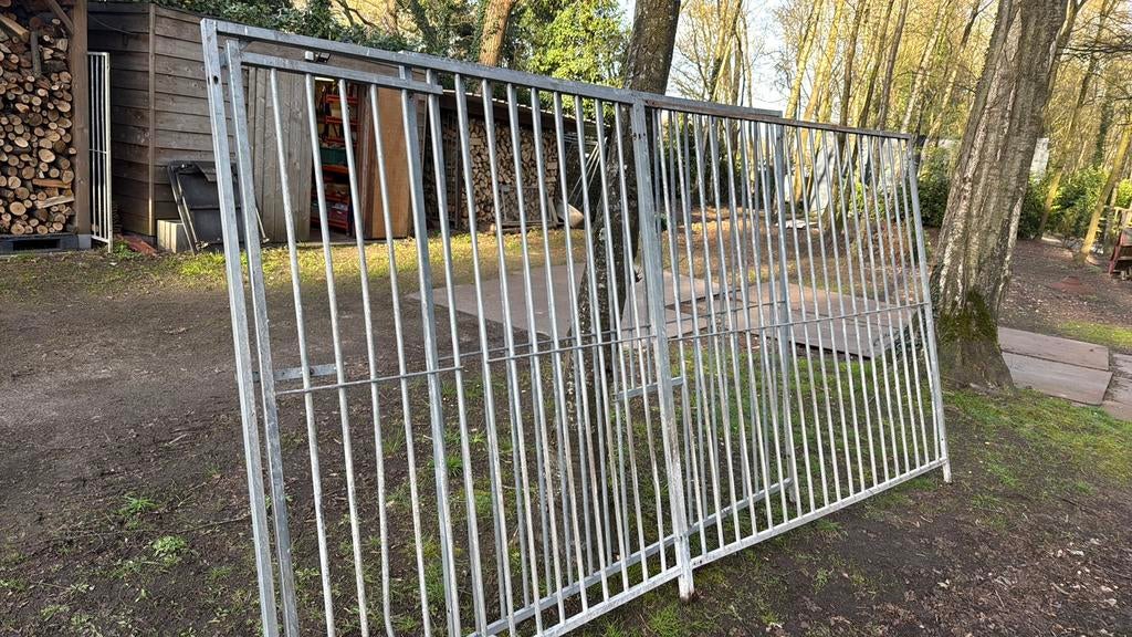 Kennel panelen, Dieren en Toebehoren, Hondenhokken, Ophalen, Zo goed als nieuw