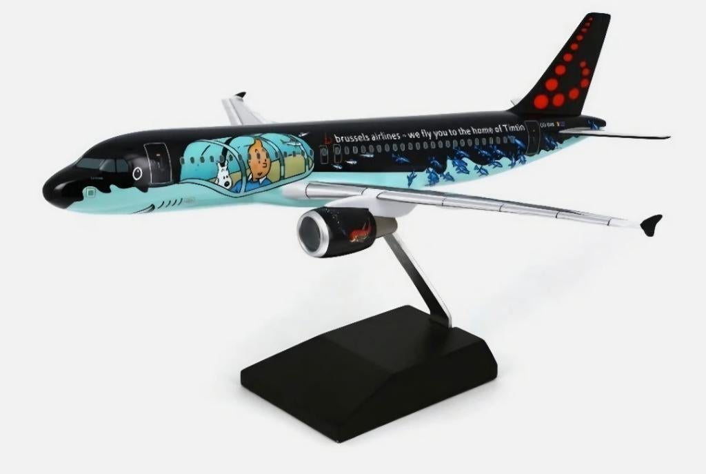 Avion tintin, Hobby en Vrije tijd, Modelbouw | Vliegtuigen en Helikopters, Zo goed als nieuw, Vliegtuig, 1:200 of kleiner, Overige merken