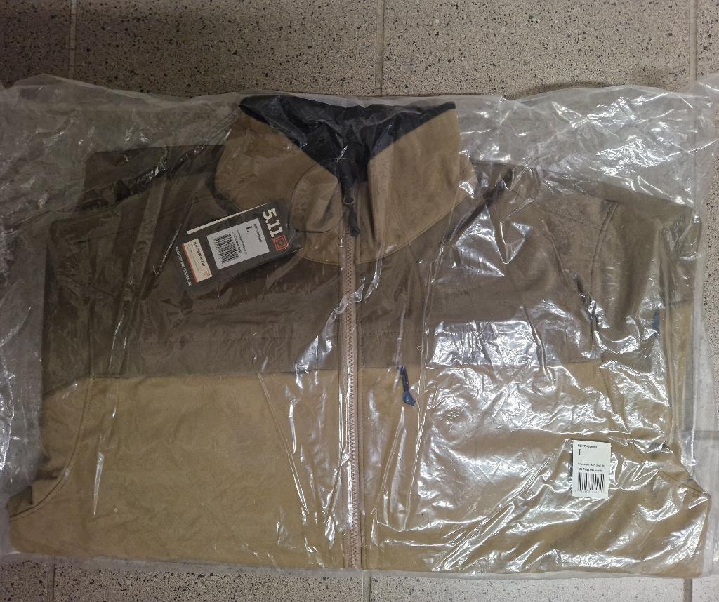 Blouson softshell, Vêtements | Hommes, Vestes | Été, Neuf, Taille 52/54 (L), Brun, Enlèvement ou Envoi