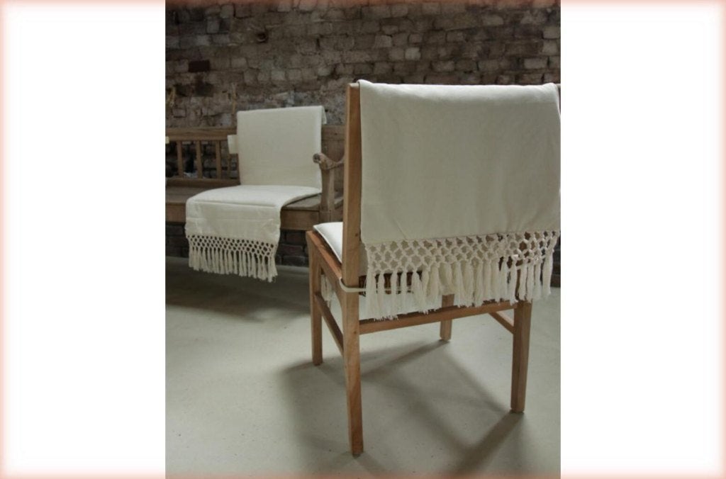 Boho-chique verwarmd stoelkussen zitcomfort, Tuin en Terras, Ophalen