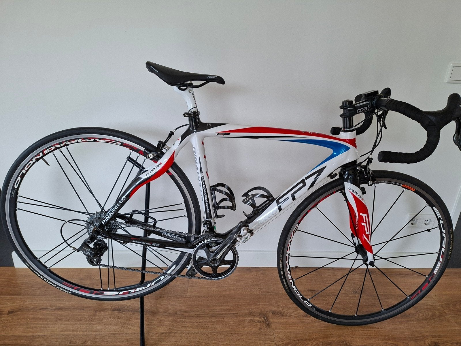 pinarello fp7 (super record groep), Fietsen en Brommers, Ophalen, Carbon