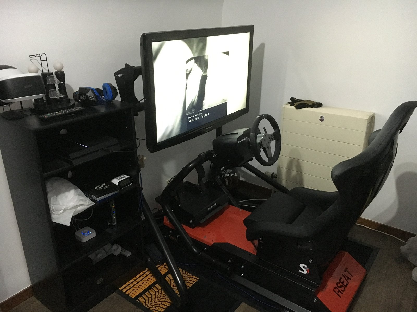 Racing sim Rseat/Fanatec, Ophalen, Zo goed als nieuw