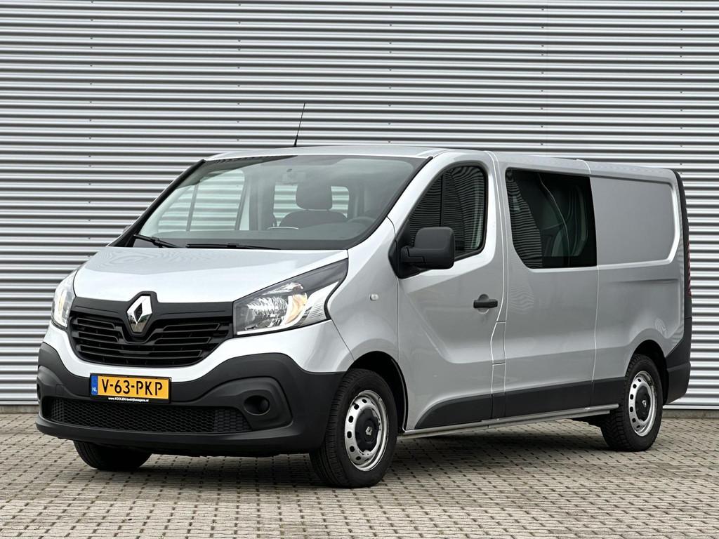 Renault Trafic 1.6 dCi L2 DC Dubbele cabine MARGE btw vrij, Voorwielaandrijving, Stof, Euro 6, 4 cilinders