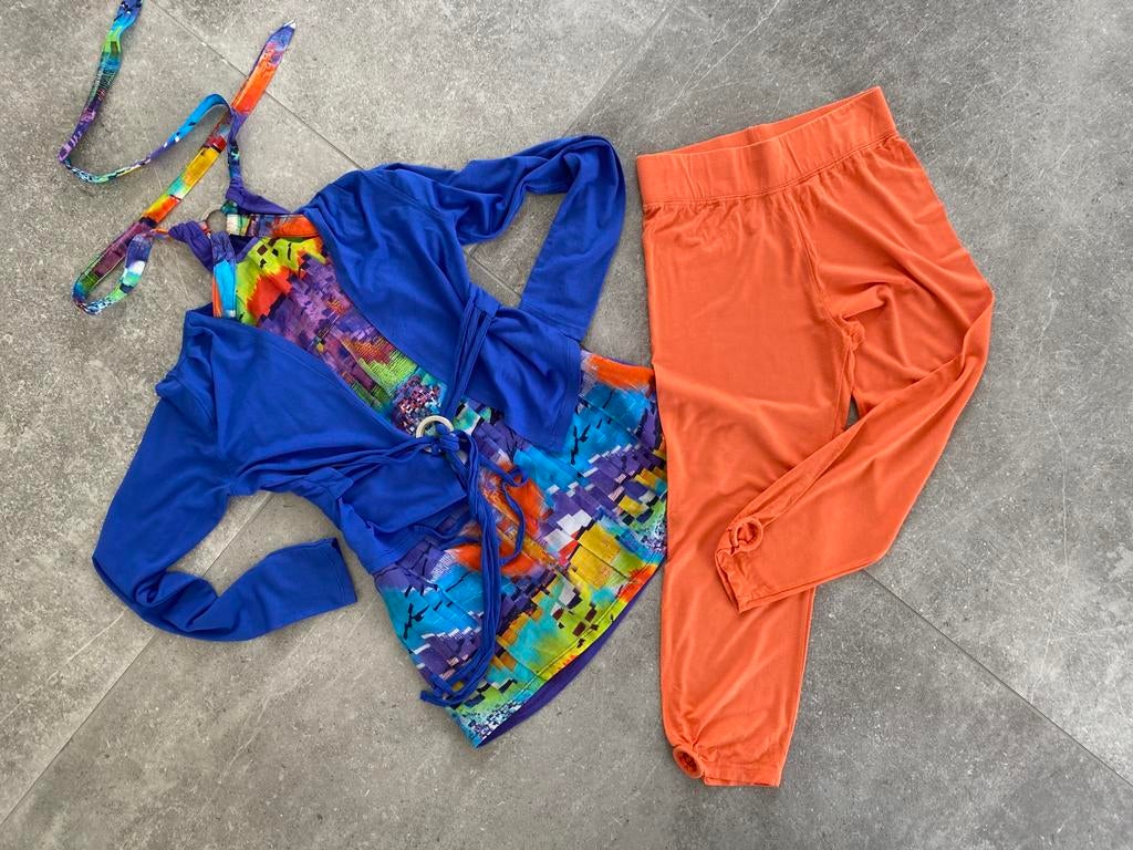 Iko prachtig communiekledij kleedje vest legging maat 12 152, Ophalen of Verzenden, Zo goed als nieuw, Meisje, Jurk of Rok