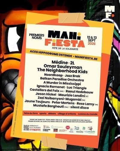 2 festivaltickets voor Manifiesta Ostend, Tickets en Kaartjes, Evenementen en Festivals, Twee personen