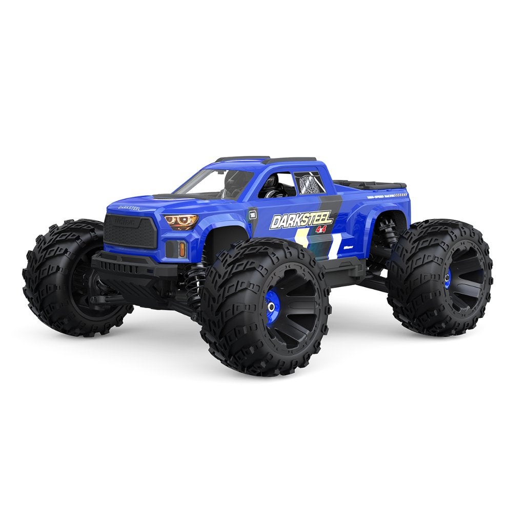 UDI RC Monster Truck Pro Brushless 1/16 Blauw RTR, Neuf, Enlèvement ou Envoi, Voiture off road, Échelle 1:16