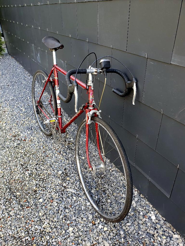 Vélo de route Peugeot entièrement restauré (vintage), Vélos & Vélomoteurs, 10 à 15 vitesses, 57 à 61 cm, Acier, Enlèvement