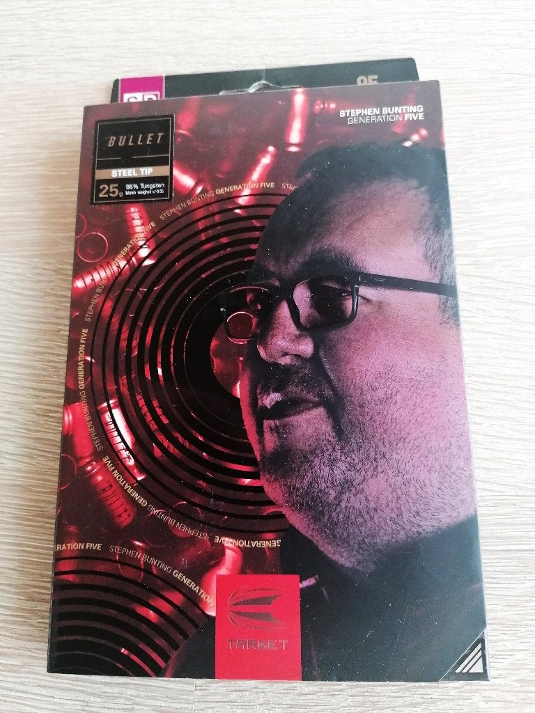 Target Stephen Bunting Gen 5 Swiss Point 95% 25 gram., Sport en Fitness, Darts, Ophalen of Verzenden, Nieuw, Pijlen