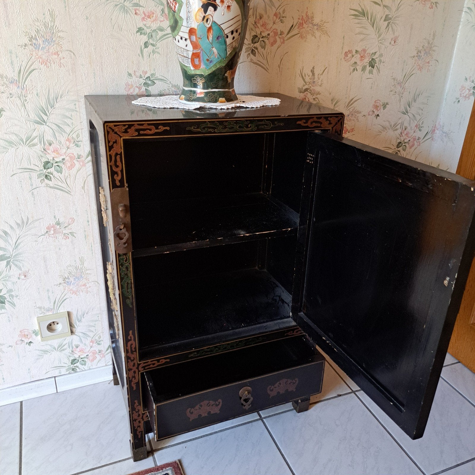 Chinees kastje, Ophalen