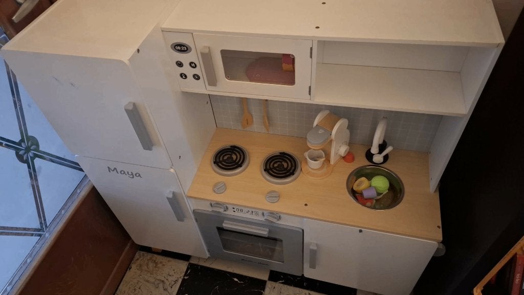 Speelgoedkeuken, Ophalen, Zo goed als nieuw, Hout, Speelkeuken
