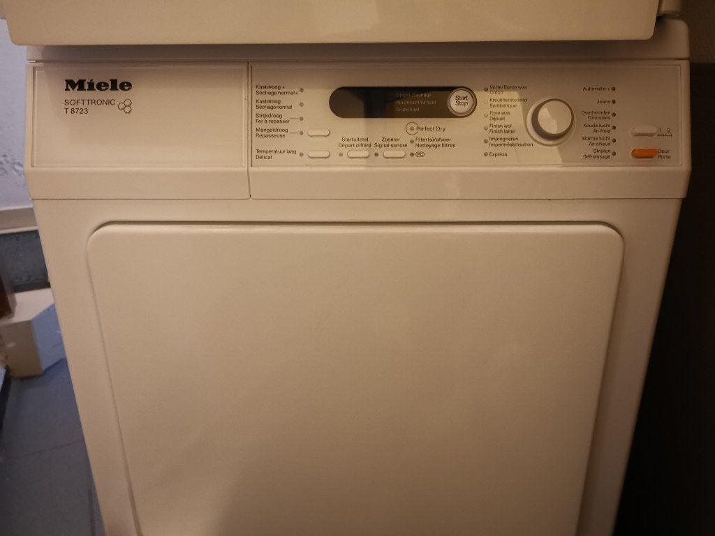 Droogkast Miele, Elektronische apparatuur, Droogkasten, Ophalen, 6 tot 8 kg, Gebruikt, Minder dan 85 cm