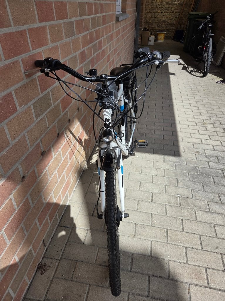 Elektrische fiets, Fietsen en Brommers, Gebruikt, Velgrem, Versnellingen, 53 tot 57 cm