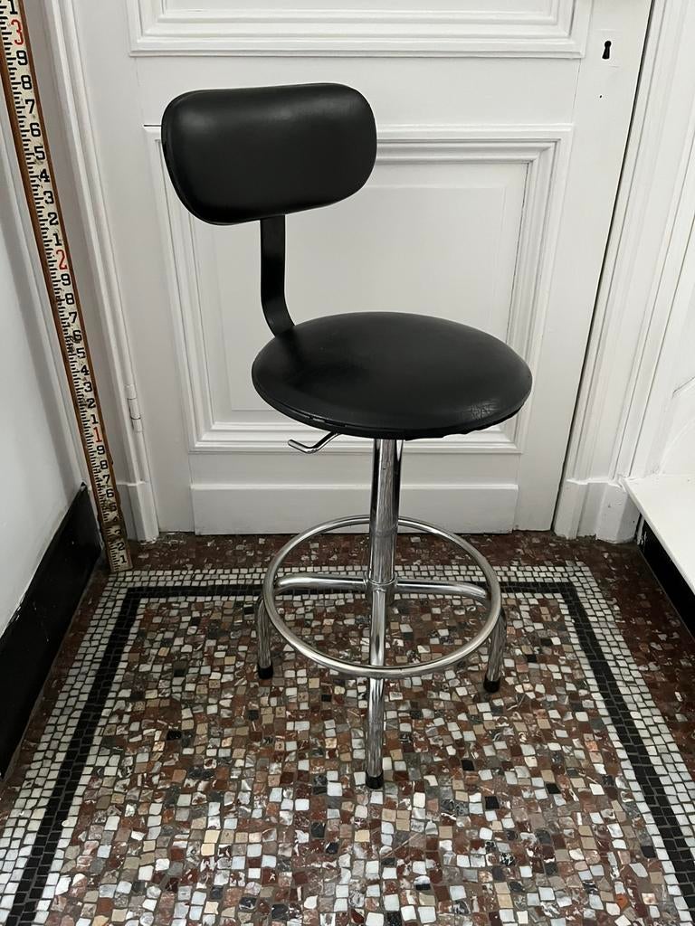 VINTAGE KRUK HOGE KRUK BARKRUK MIRIMA FRANS GEZOCHT!, Ophalen, Gebruikt, 60 tot 90 cm, 1 kruk