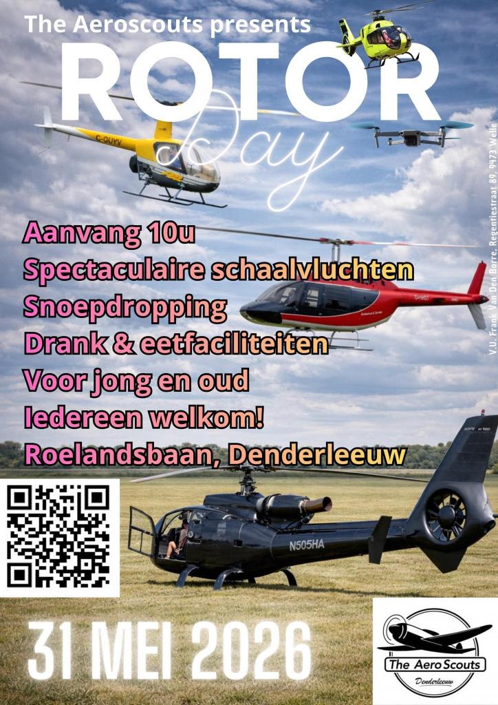 The AeroScouts RotorDay, Hobby en Vrije tijd, Modelbouw | Radiografisch | Helikopters en Quadcopters, Ophalen