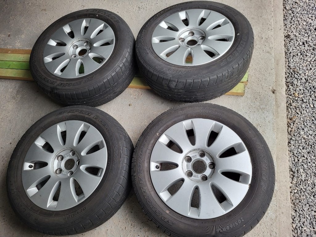 Lichtmetalen Velgen Audi A6 + Q7, Auto-onderdelen, Ophalen, Velg(en), 16 inch, 205 mm