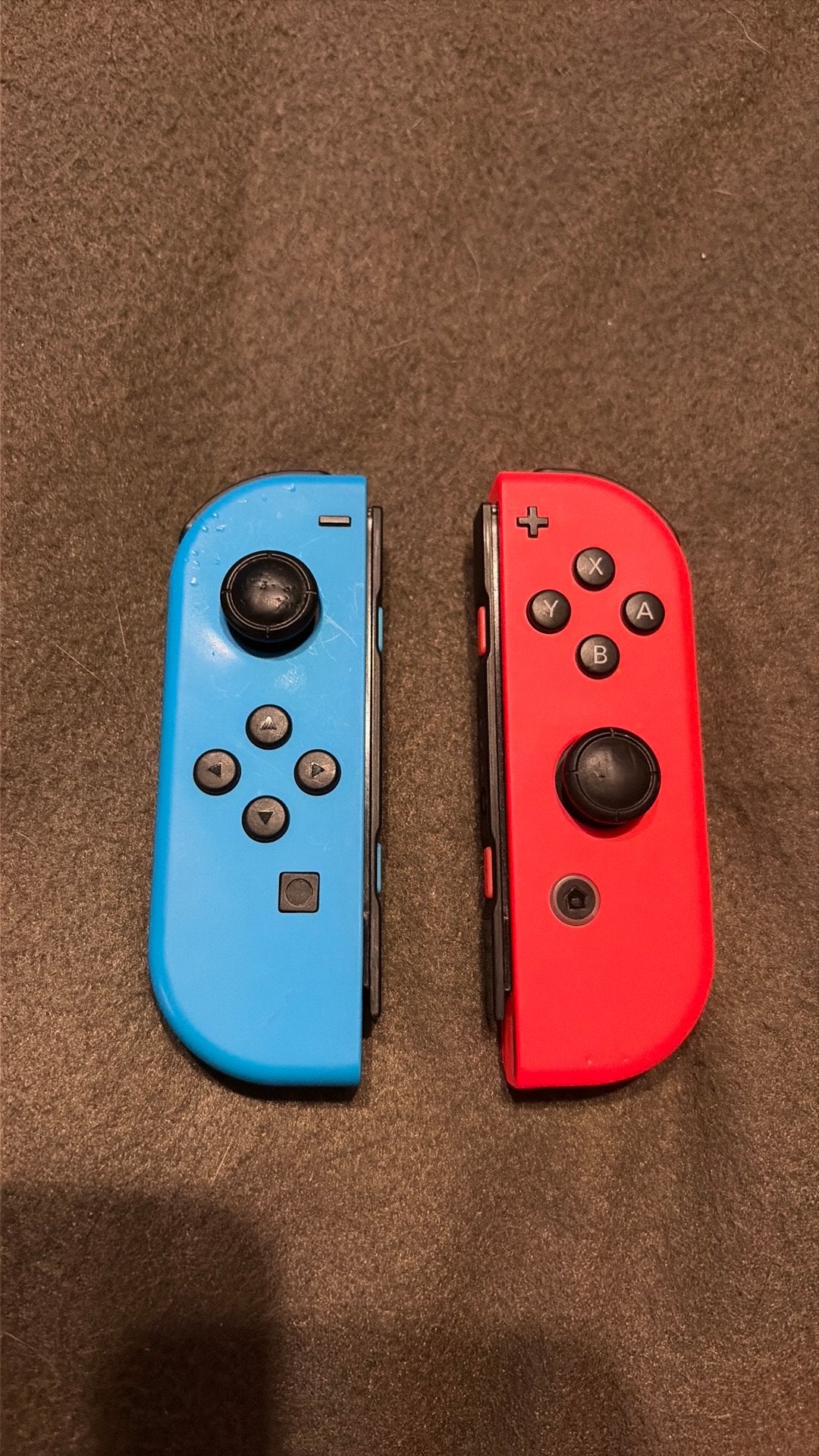 Joy-Con Nintendo Switch + dragonnes – pour réparation, Enlèvement ou Envoi, Sans fil, Utilisé, Switch