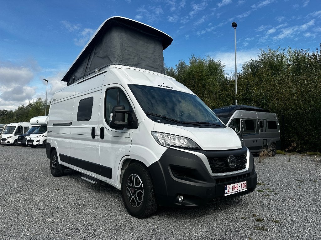 Hymer Eriba Yosemite lengtebedden slechts 6m Fiat  180 pk, Caravanes & Camping, Jusqu'à 4, Isolation hivernale, Fiat, 5 à 6 mètres