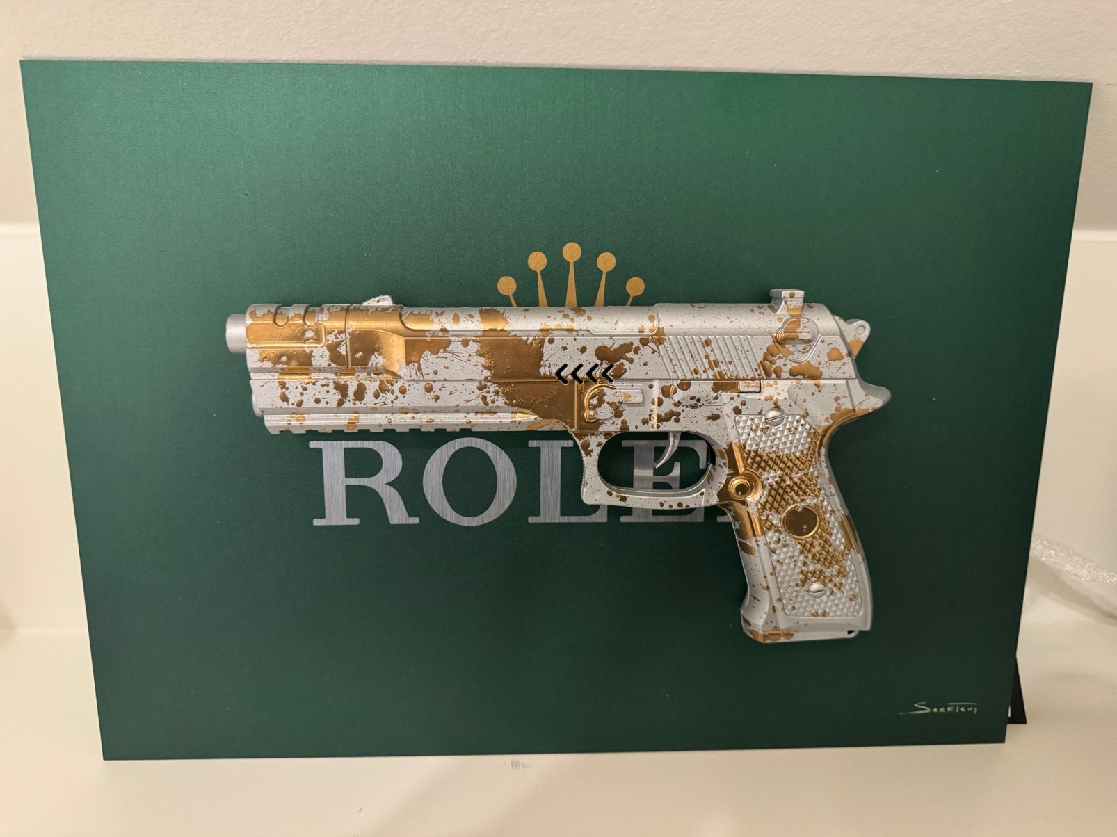 Suketchi Rolex, Enlèvement ou Envoi, Décoration murale, Métal, Marqué