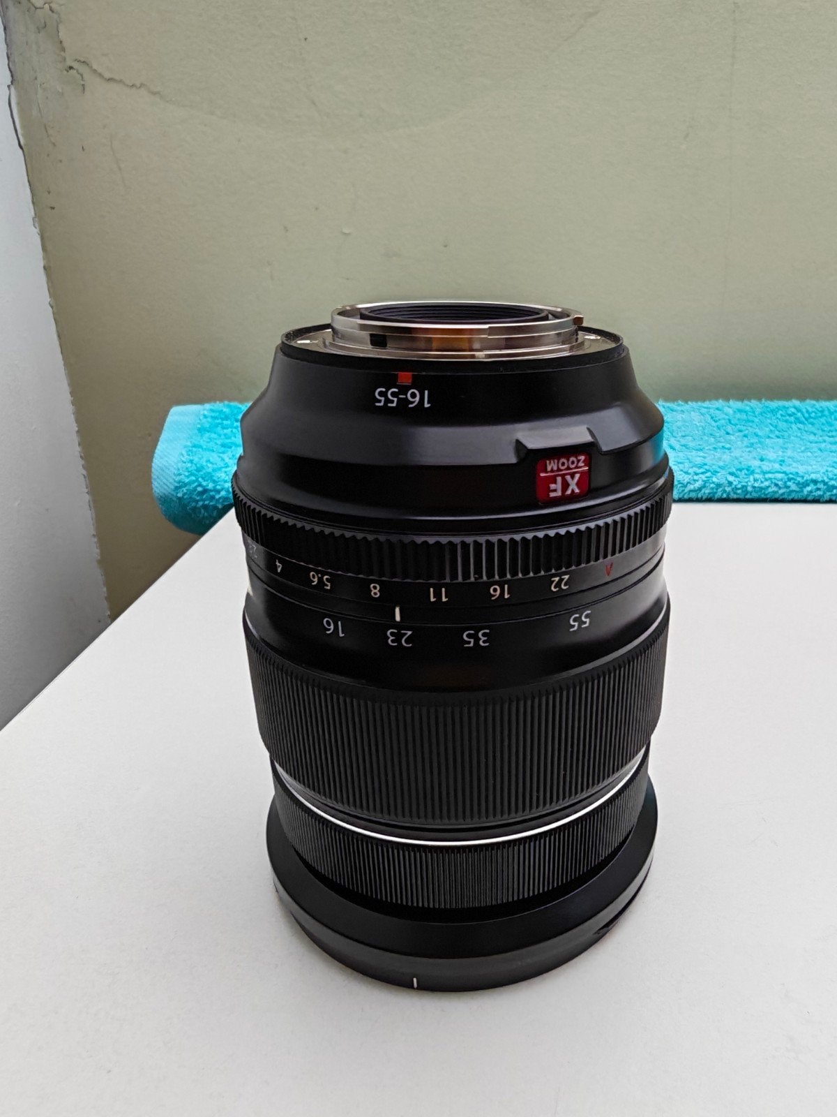 fujinon XF 16-55mm f/2.8 R LM WR, Enlèvement, Comme neuf, Fujifilm, Housse/sac de protection