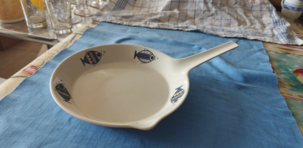 bord steelpan keramiek Villeroy & Boch Viking, Antiek en Kunst, Ophalen of Verzenden