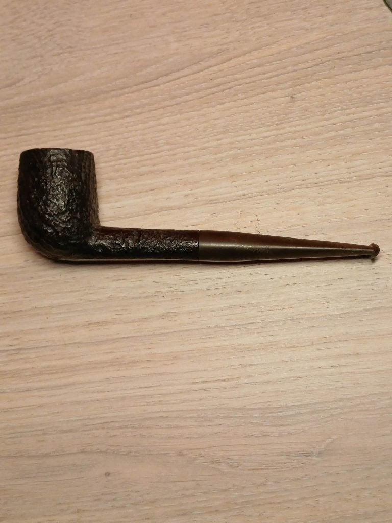 Pipe vintage LINCOLN "London Style" – Real Sandblasted Briar, Collections, Envoi, Utilisé, Autres types
