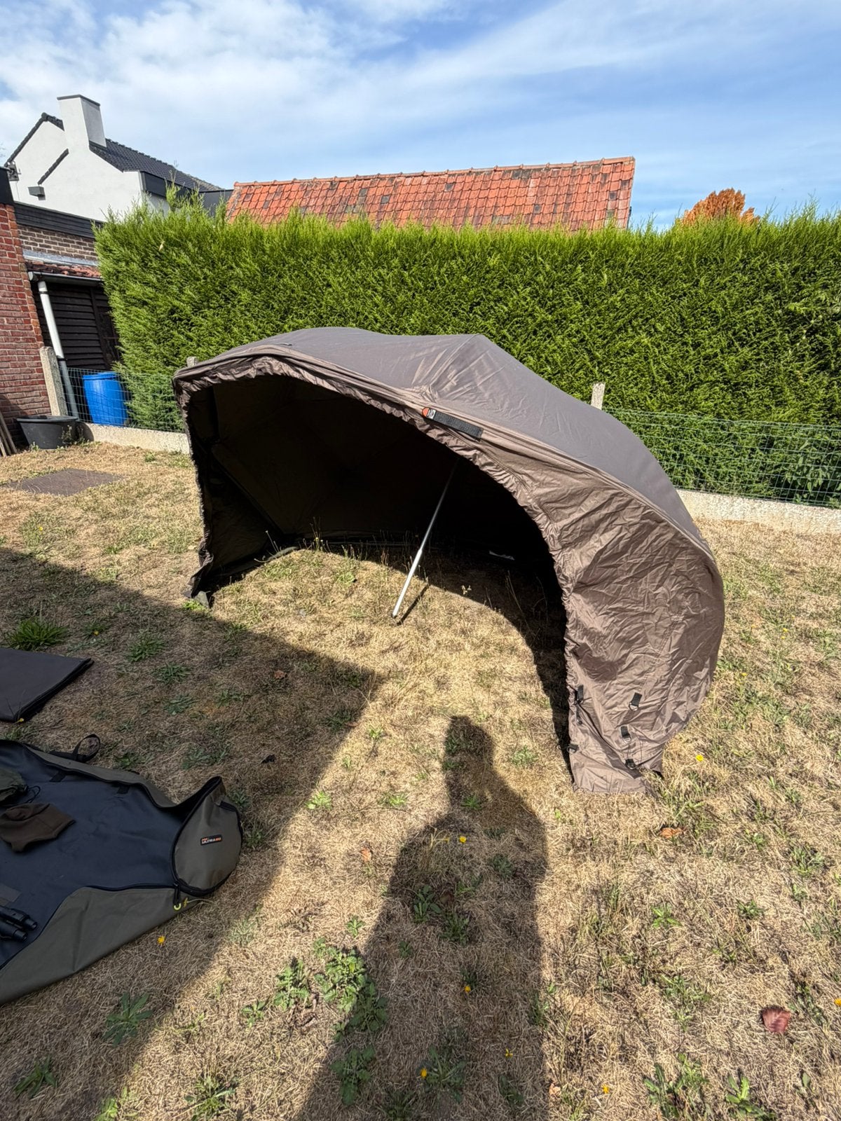 Fox Ultra 60 Brolly, Ophalen, Zo goed als nieuw