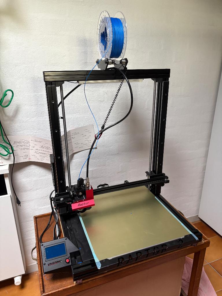 3D printer vivedino raptor 2, Informatique & Logiciels, 3D Imprimantes, Vivedino, Comme neuf, Enlèvement, Filament
