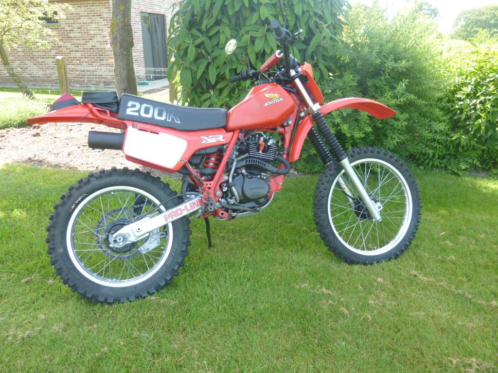 Honda XR200R, 1982, Origineel minder dan 1000km..., Motoren, Occasion, Enduro, 200 cc, Handgeschakeld