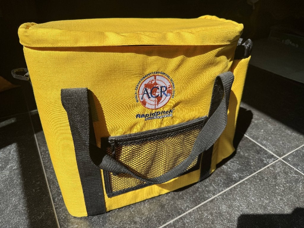 ACR RapidDitch Express Bag – aviation / marine ditch bag, Watersport en Boten, Overige Watersport en Boten, Ophalen, Zo goed als nieuw