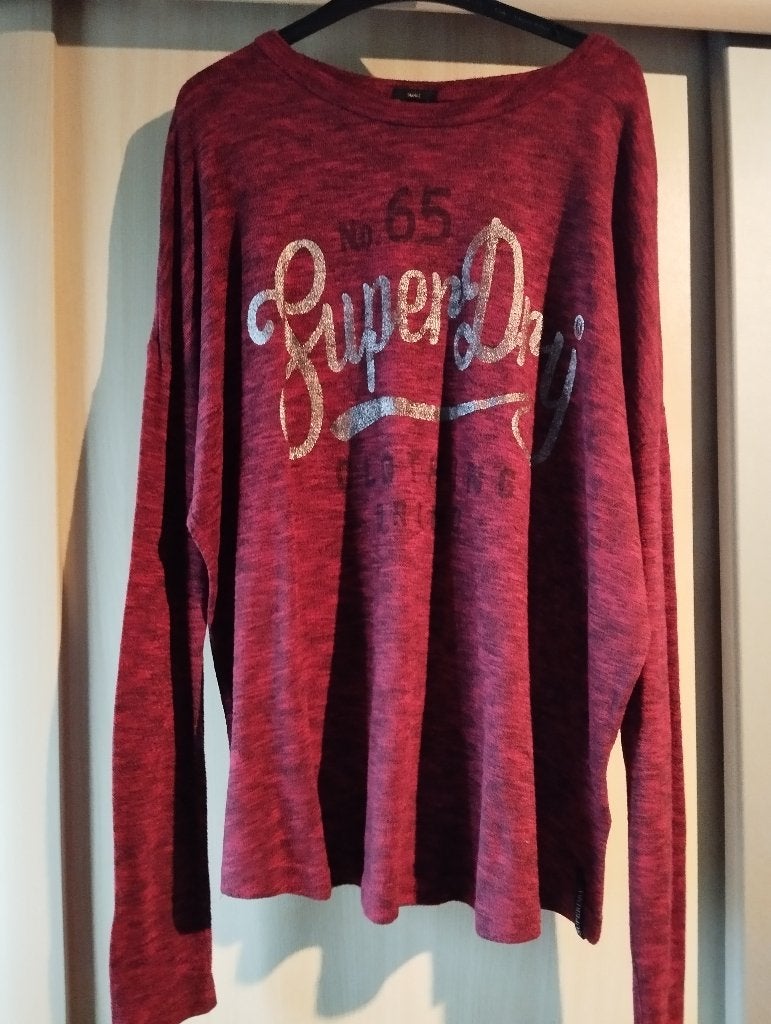 kleding meisjes t-shirt lange mouwen, Ophalen, Superdry, Lange mouw, Maat 36 (S)