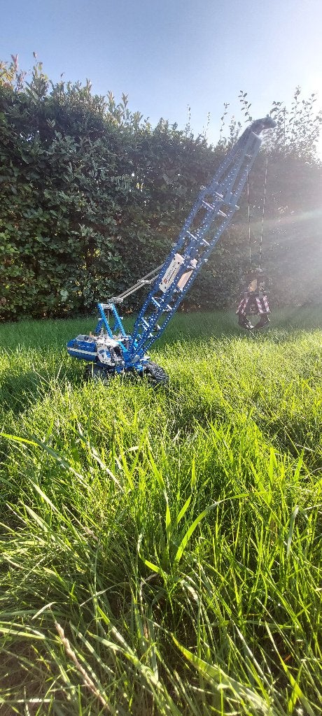 Lego Crawler Crane 42042, Kinderen en Baby's, Speelgoed | Duplo en Lego, Ophalen, Inclusief instructies, Gebruikt, Lego