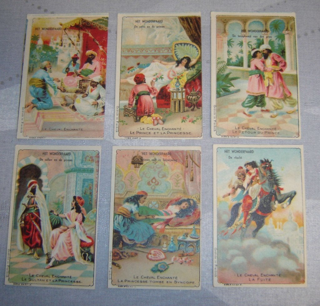Série de cassettes chromées The Wonderhorse, Avant 1940, Gravure, Utilisé, Autres sujets/thèmes