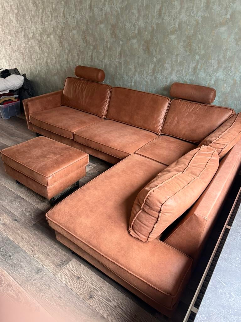 L zetel, Huis en Inrichting, Zetels | Complete zithoeken, Zo goed als nieuw, Ophalen