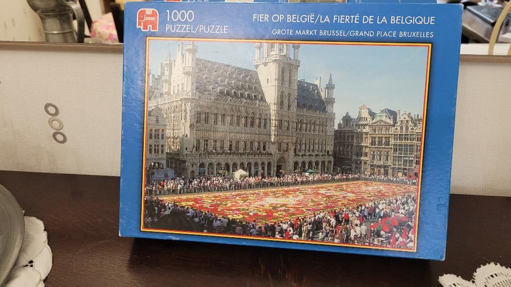 puzzle 1000 pièces complet, Enlèvement ou Envoi, 500 à 1500 pièces, Utilisé, Puzzle