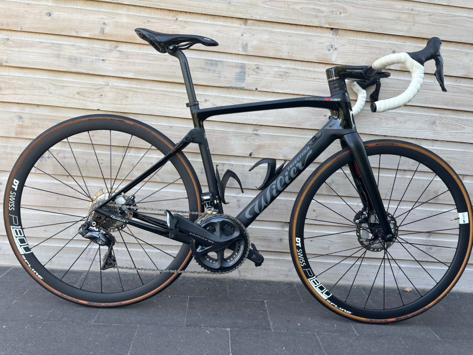 Racefiets wilier cento 10 ndr, 10 tot 15 versnellingen, 49 tot 53 cm, Zo goed als nieuw, Schijfrem