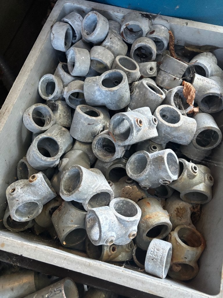 Montagekit voor gegalvaniseerde buizen, Ophalen, Gebruikt, Minder dan 20 mm, Bochten